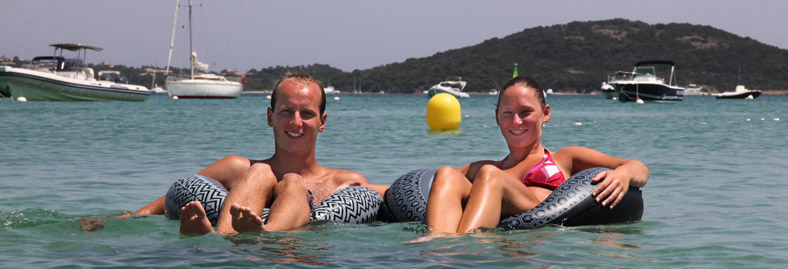 Caroline en Sytse bij San Ciprianu